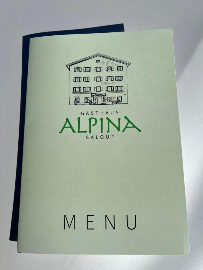 Hotel Und Restaurant Alpina Salouf Extérieur photo